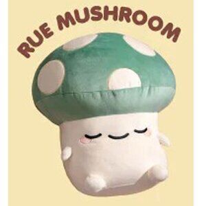 RARE Smoko Rue Mushroom Mini Mochi Plush